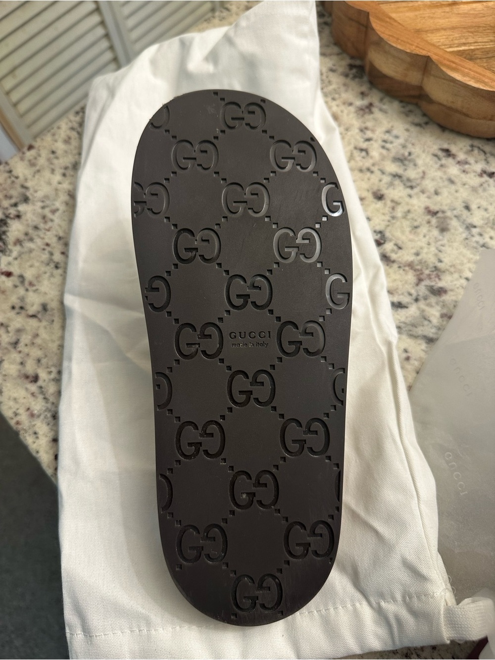 Gucci Brown GG Canvas Horsebit Mule - Picture 5 of 8